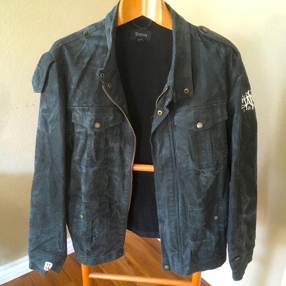 Brixton Other - Men’s Distressed Look Brixton Denim Jacket